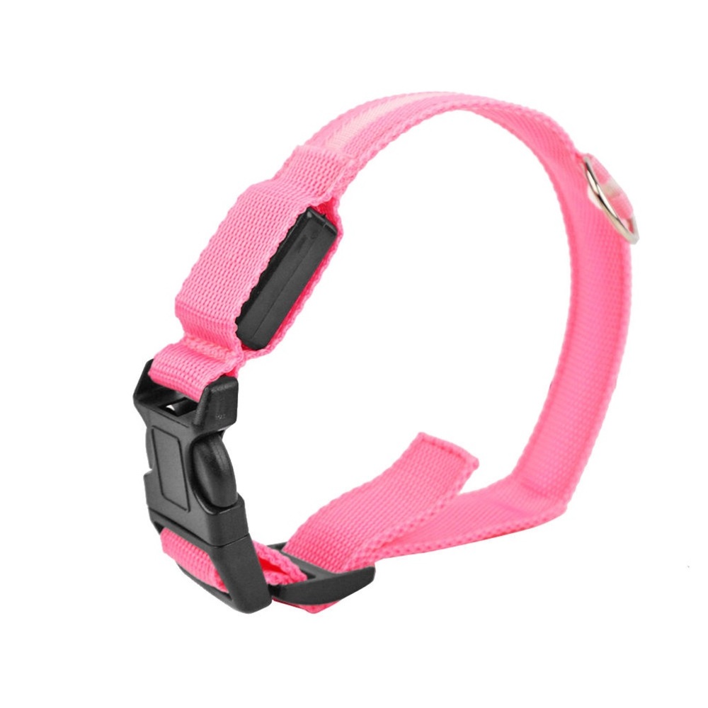 NEW!!! “LaraS” LED Rechargeable 3 Function Dog Collar Pink